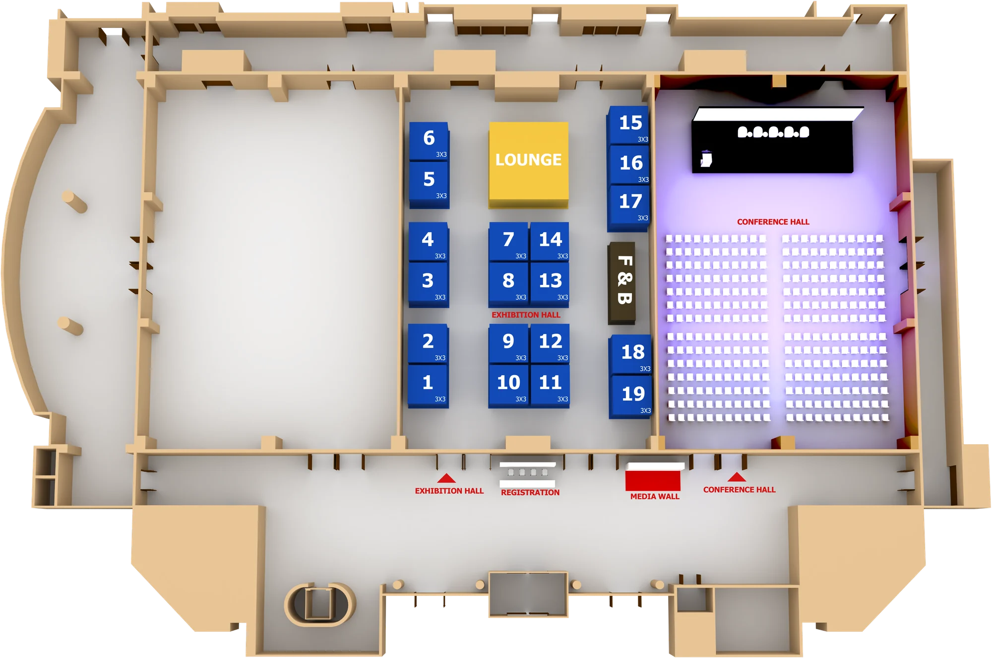 CHL 2026 floor plan
